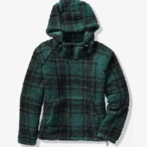 Victoria’s Secret Pink Sherpa flannel sweater
